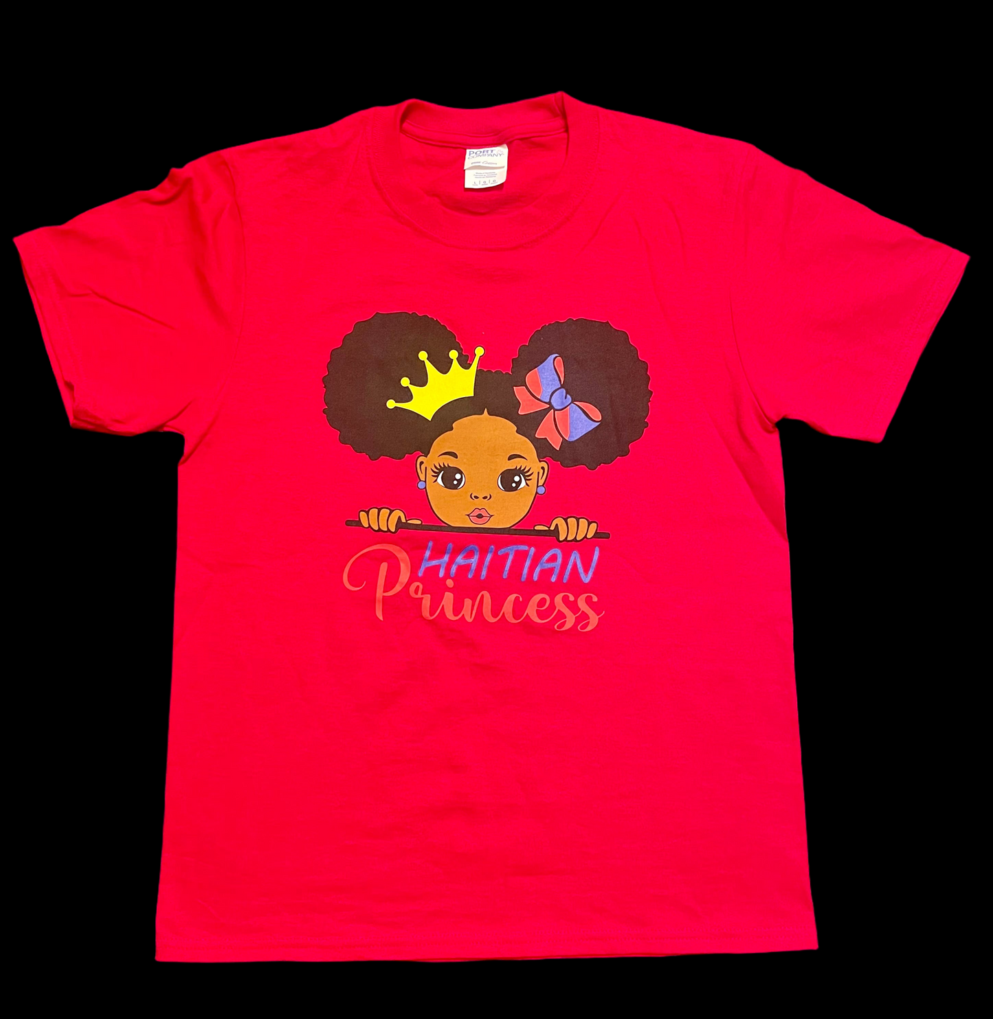 Haitian Princess Red Shirt