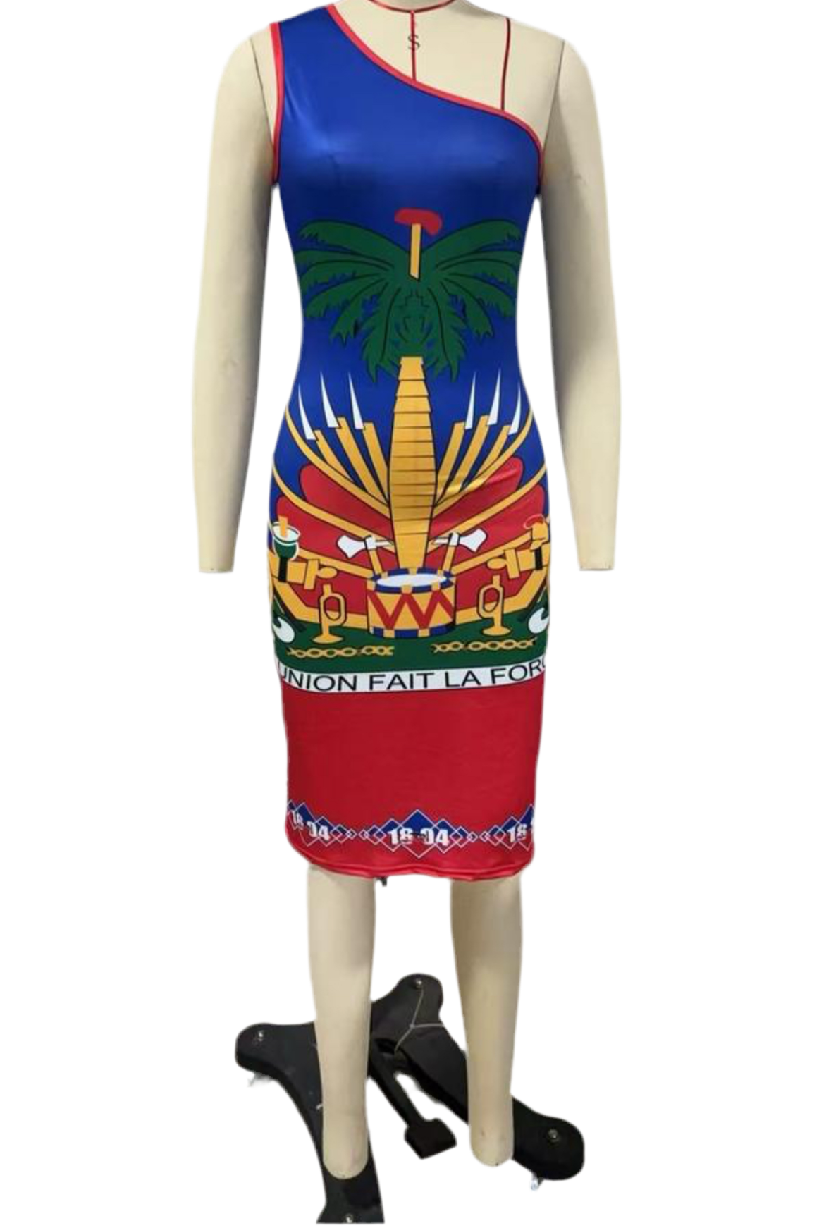 One Shoulder 1804 Dress