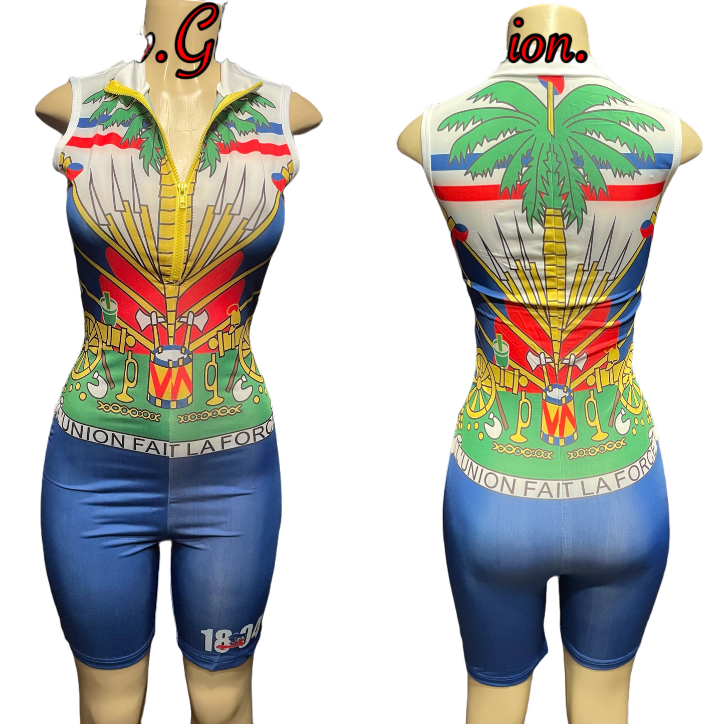 Glcs Haitian Flag Jumper