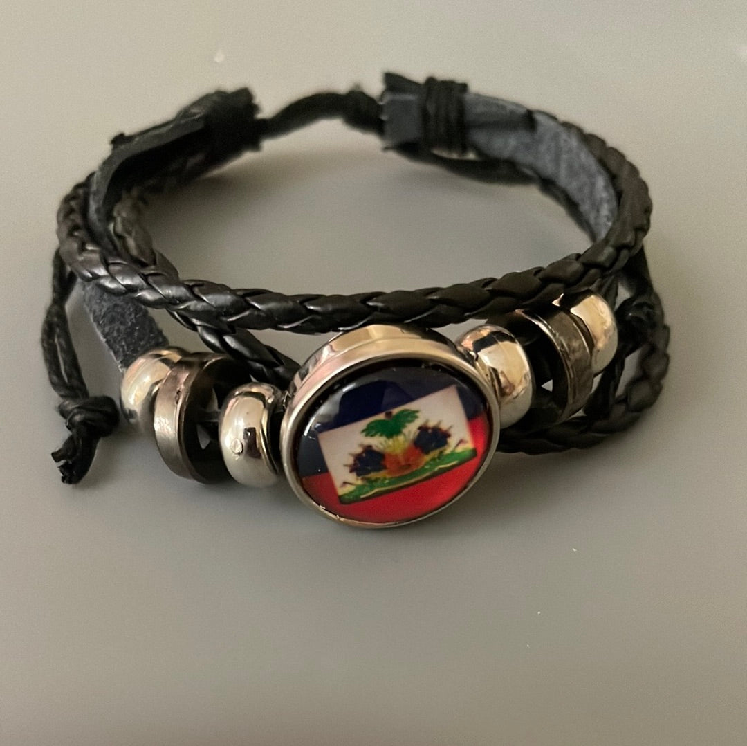 Haitian Flag Bracelet
