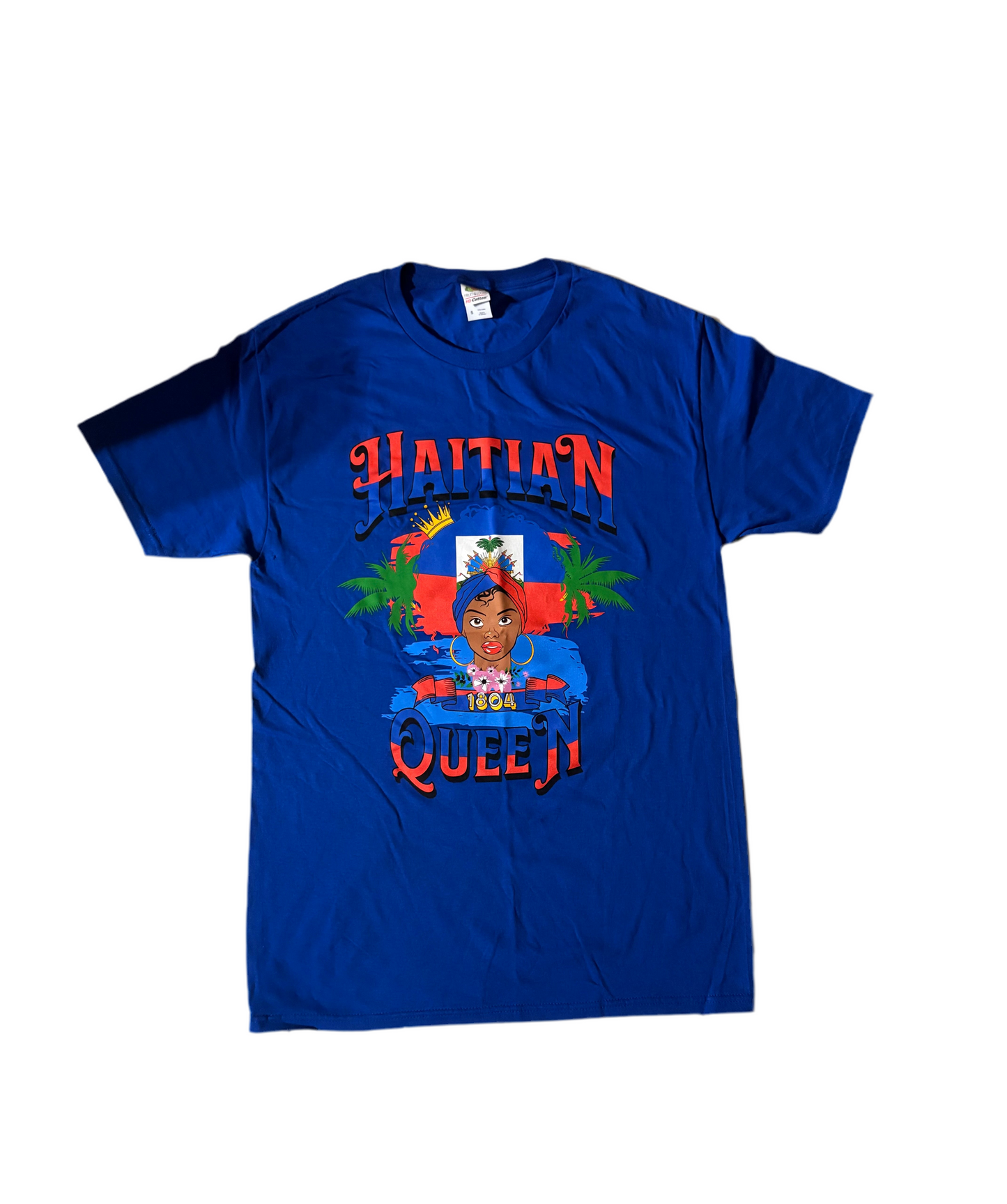 Haitian Queen Blue Shirt