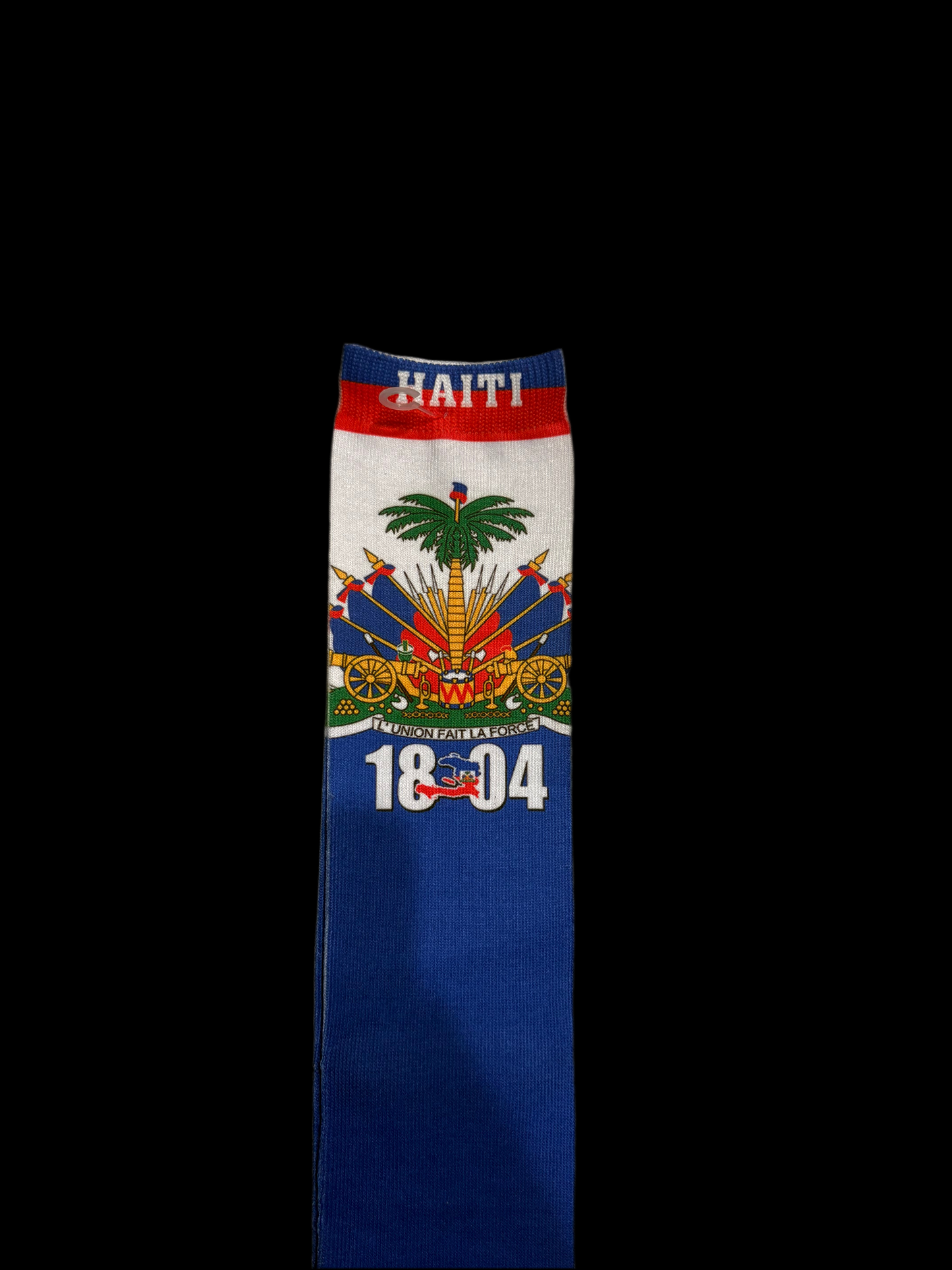 1804 White and Blue Socks