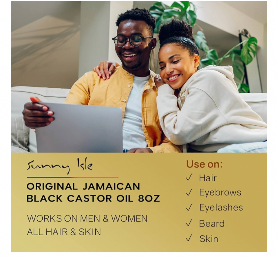 Regular Jamaican Castor Oil 8oz