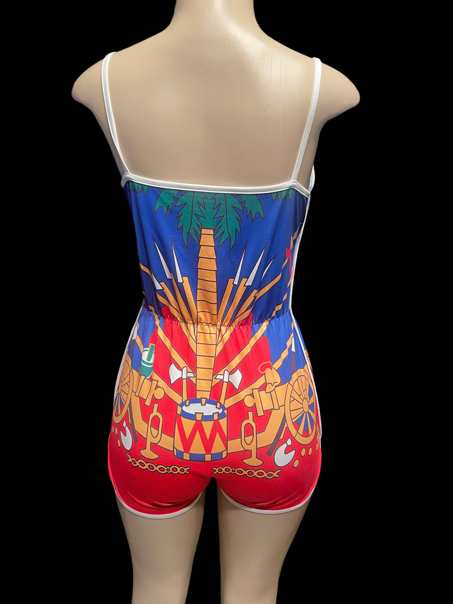 Haitian Flag Romper