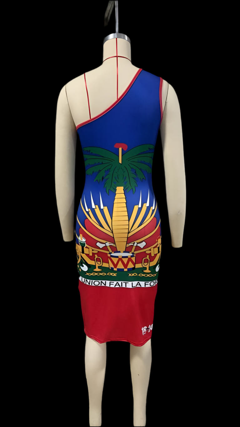 One Shoulder 1804 Dress