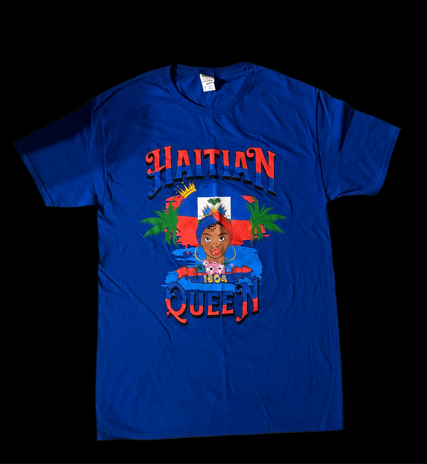 Haitian Queen Blue Shirt