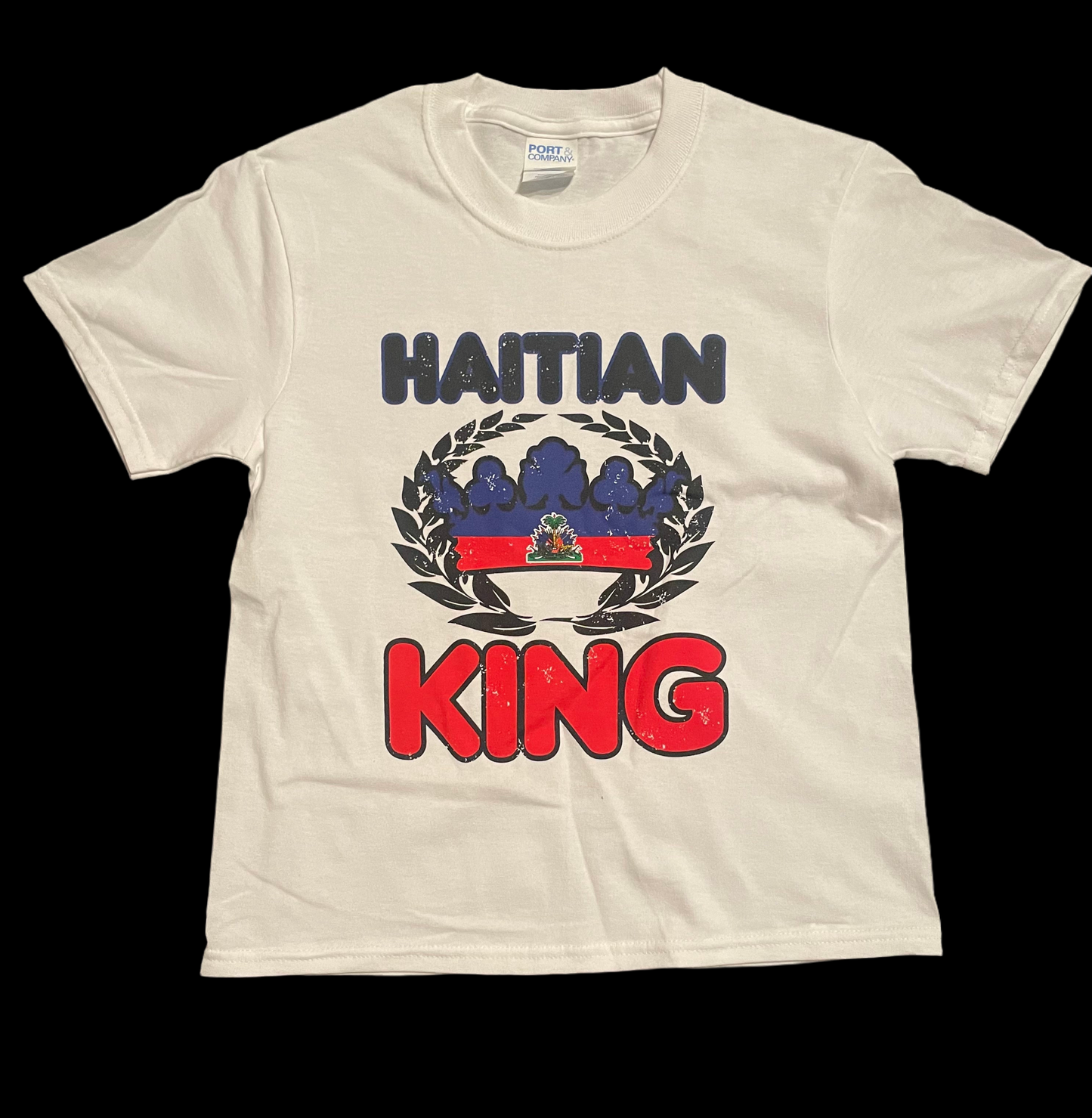 Haitian King White shirt