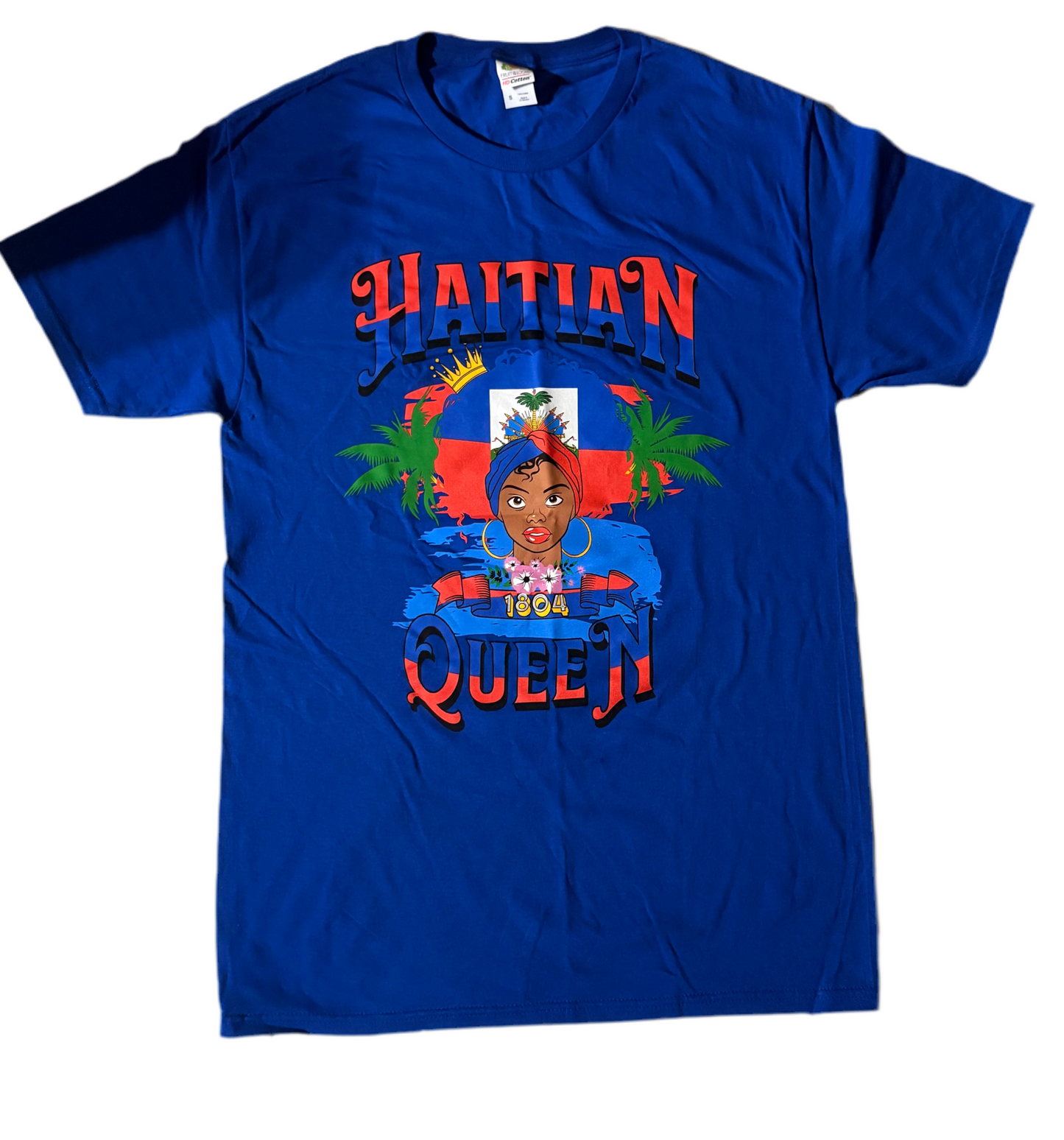 Haitian Queen Blue Shirt