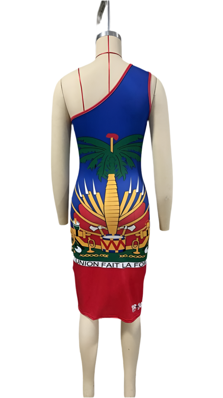 One Shoulder 1804 Dress