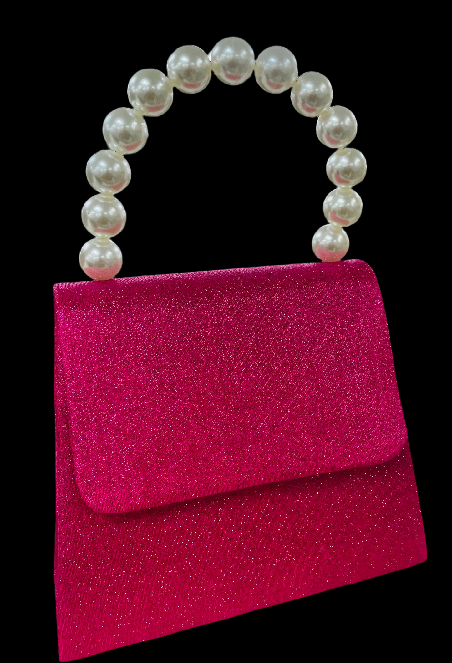 Glcs Purse with Pearls Handle