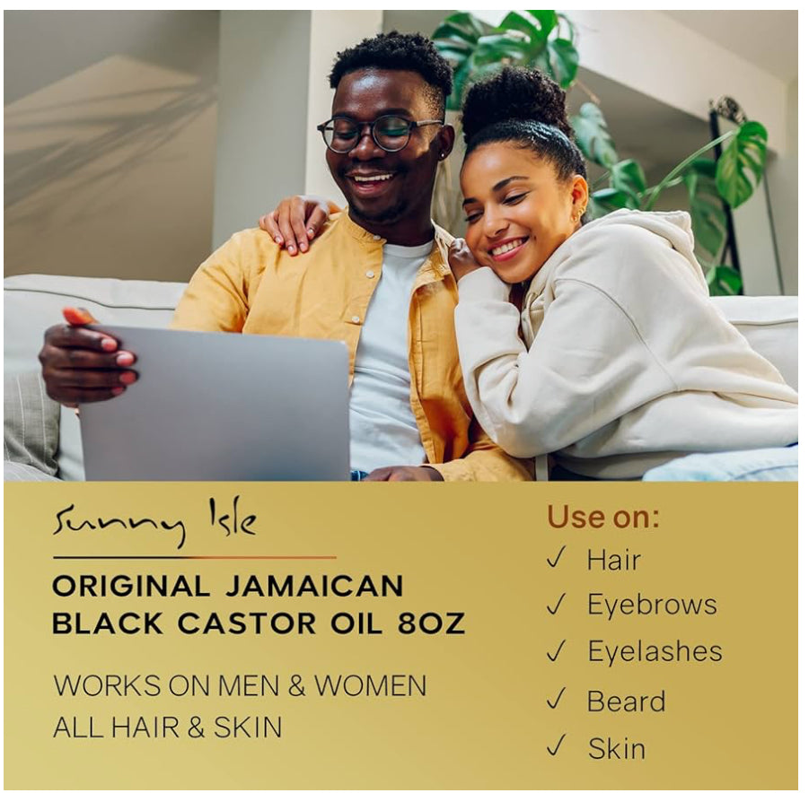 Extra Dark Jamaican Black Castor Oil 8oz