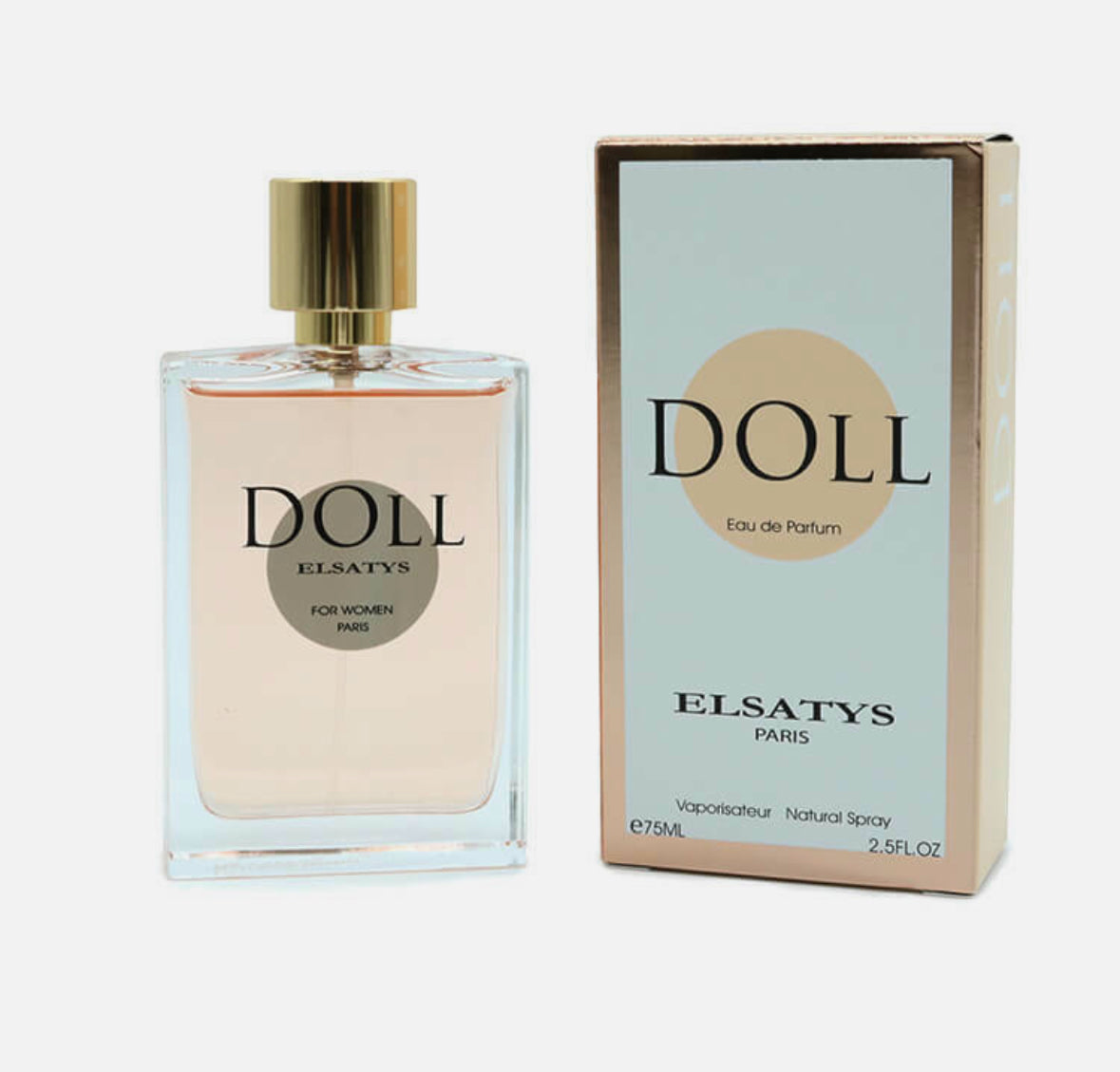 DOLL ELSATYS 100ML (3.3 OZ) WOMAN PERFUME BY REYANE TRADITION BRAND NEW