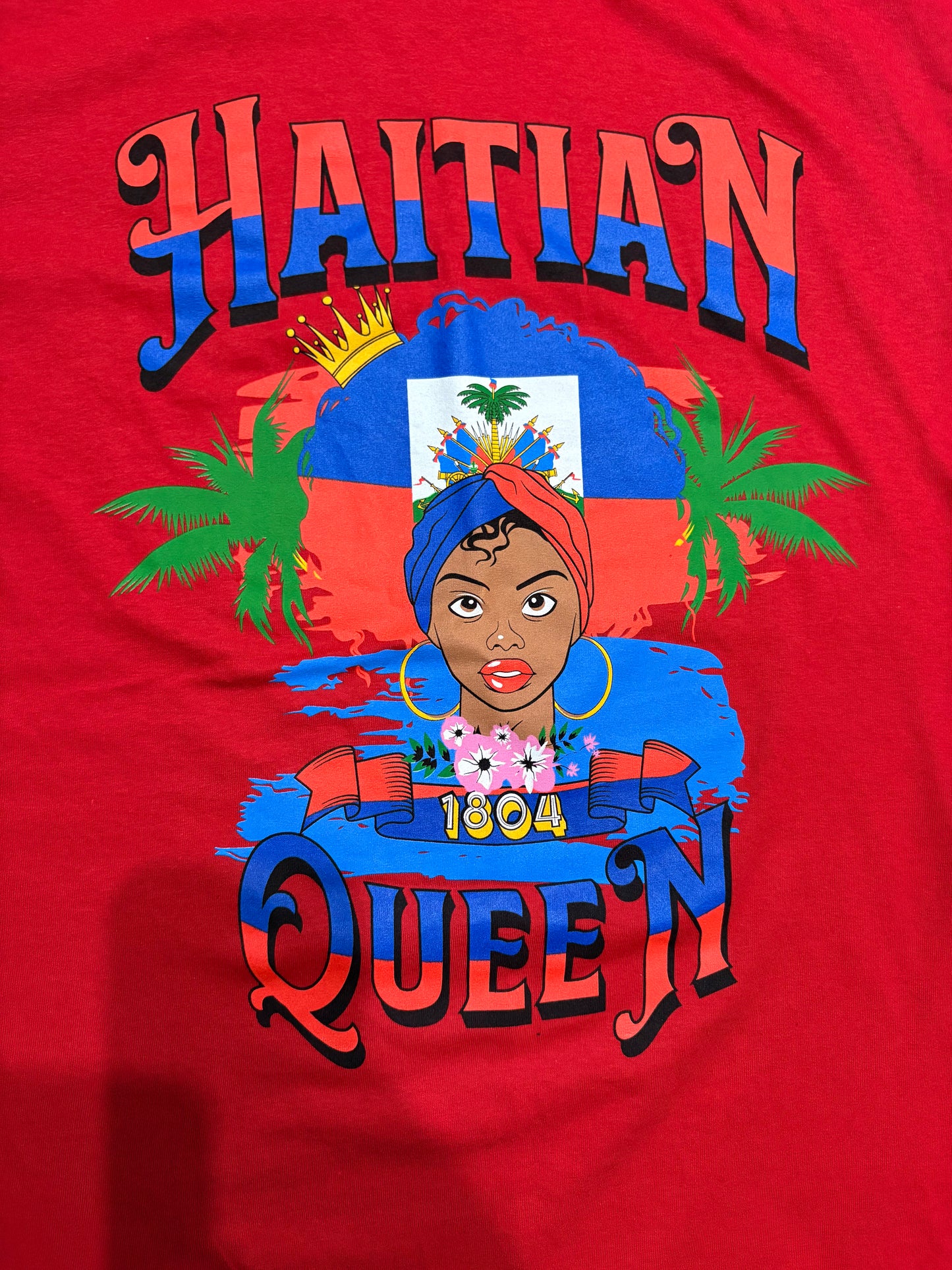 Haitian Queen Red Shirt