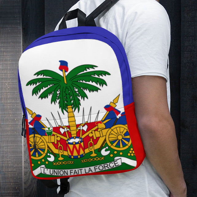 Glcs Haitian Flag Back pack