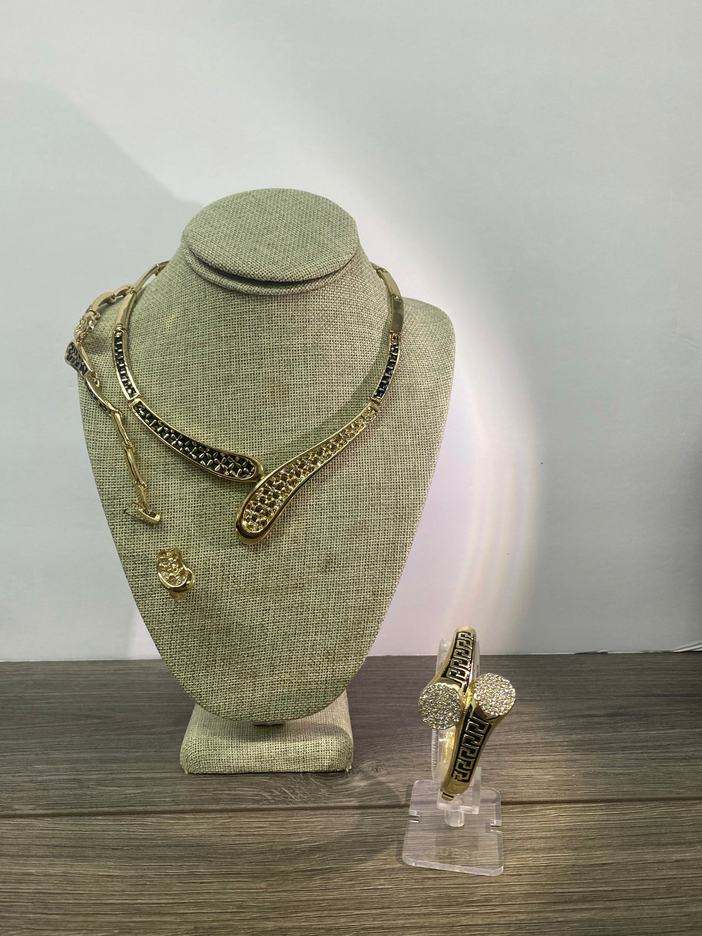 Glcs 18K Gold-Filled Jewlery Set