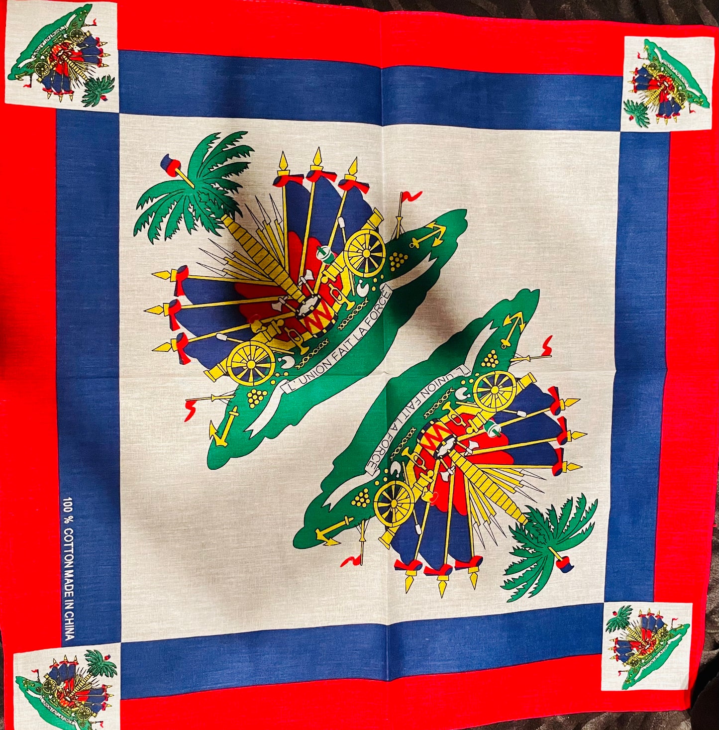 Glcs Haitian Flag Bandana 01