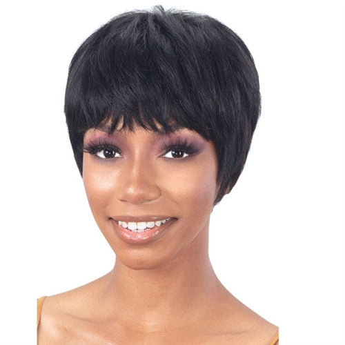 Glcs 100% Brazilian Natural Human Hair Wig