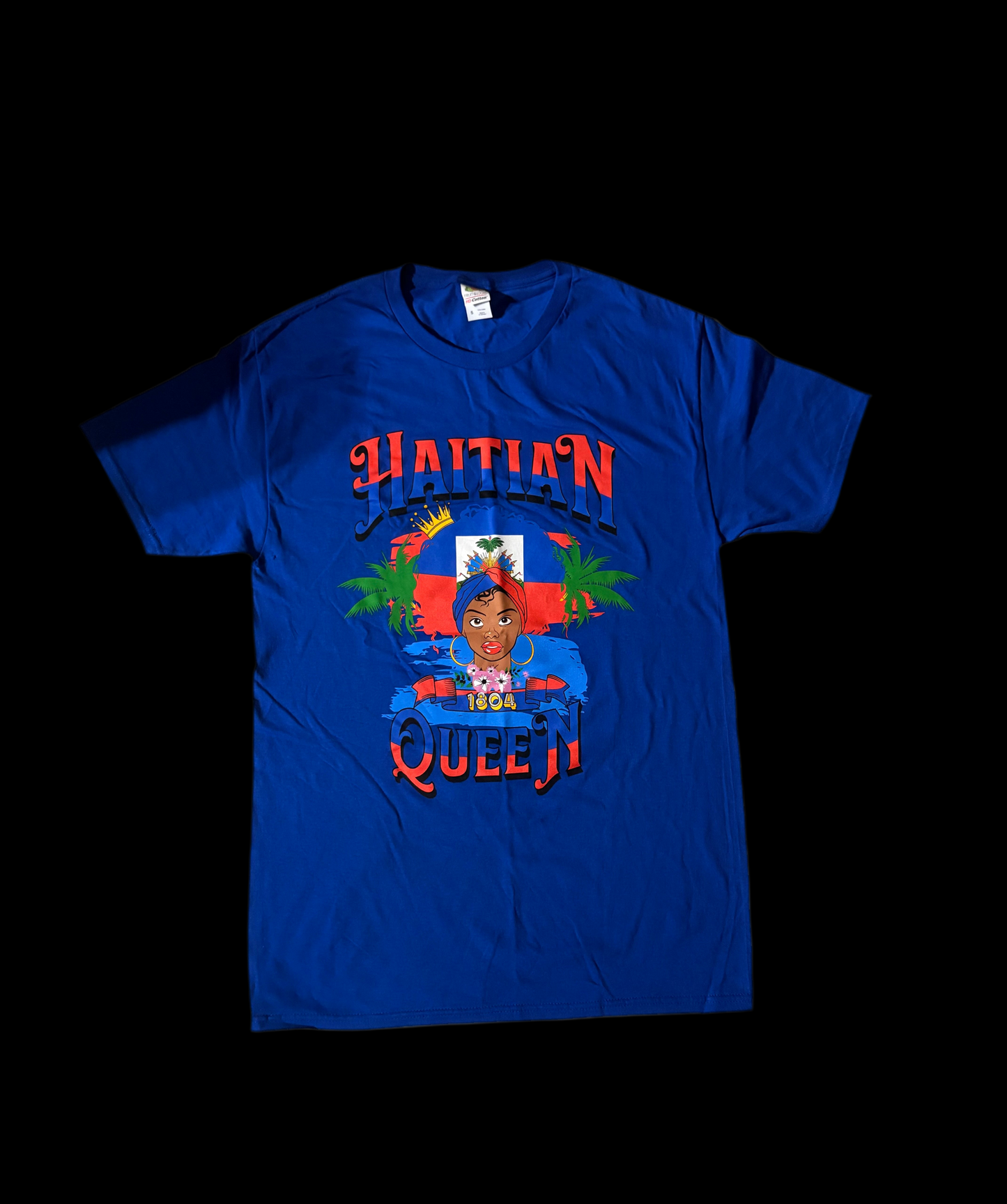 Haitian Queen Blue Shirt