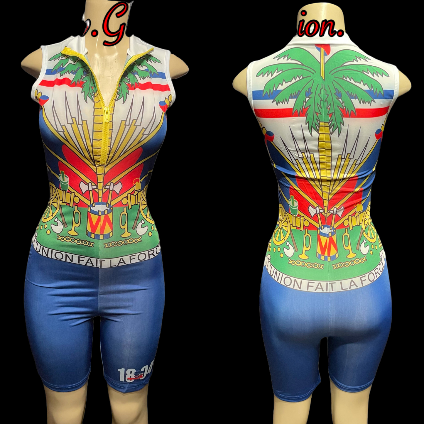 Glcs Haitian Flag Jumper