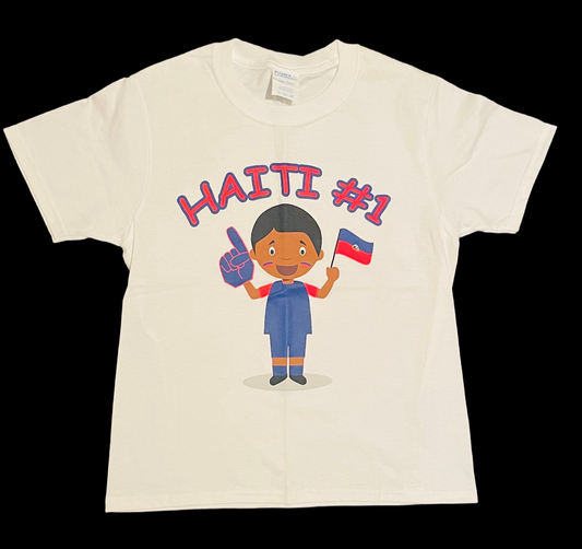 Haiti #1 White Shirt