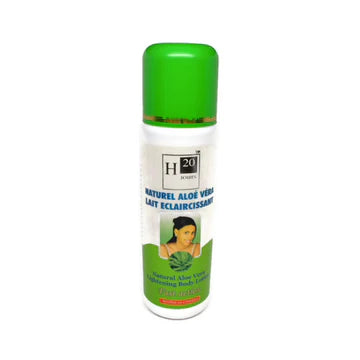 H20  Natural Aloe Vera  Body Lotion