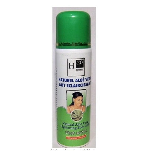 H20  Natural Aloe Vera  Body Lotion