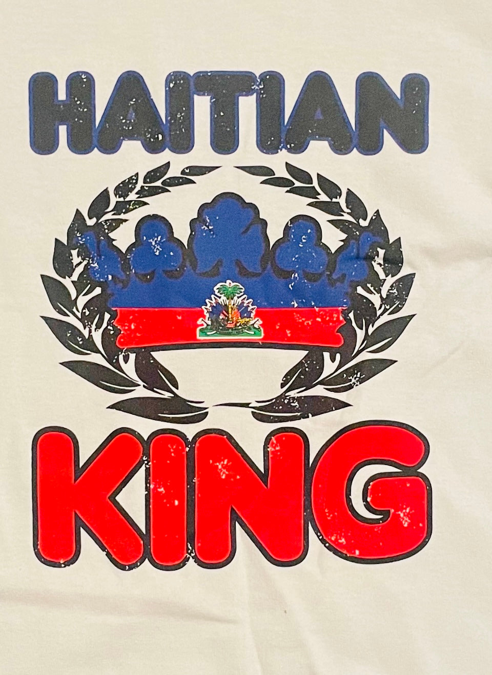 Haitian King White shirt