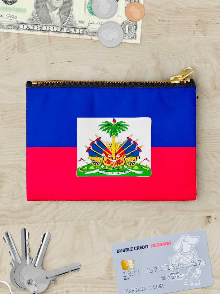 Glcs Haitian Flag Clutch Bag
