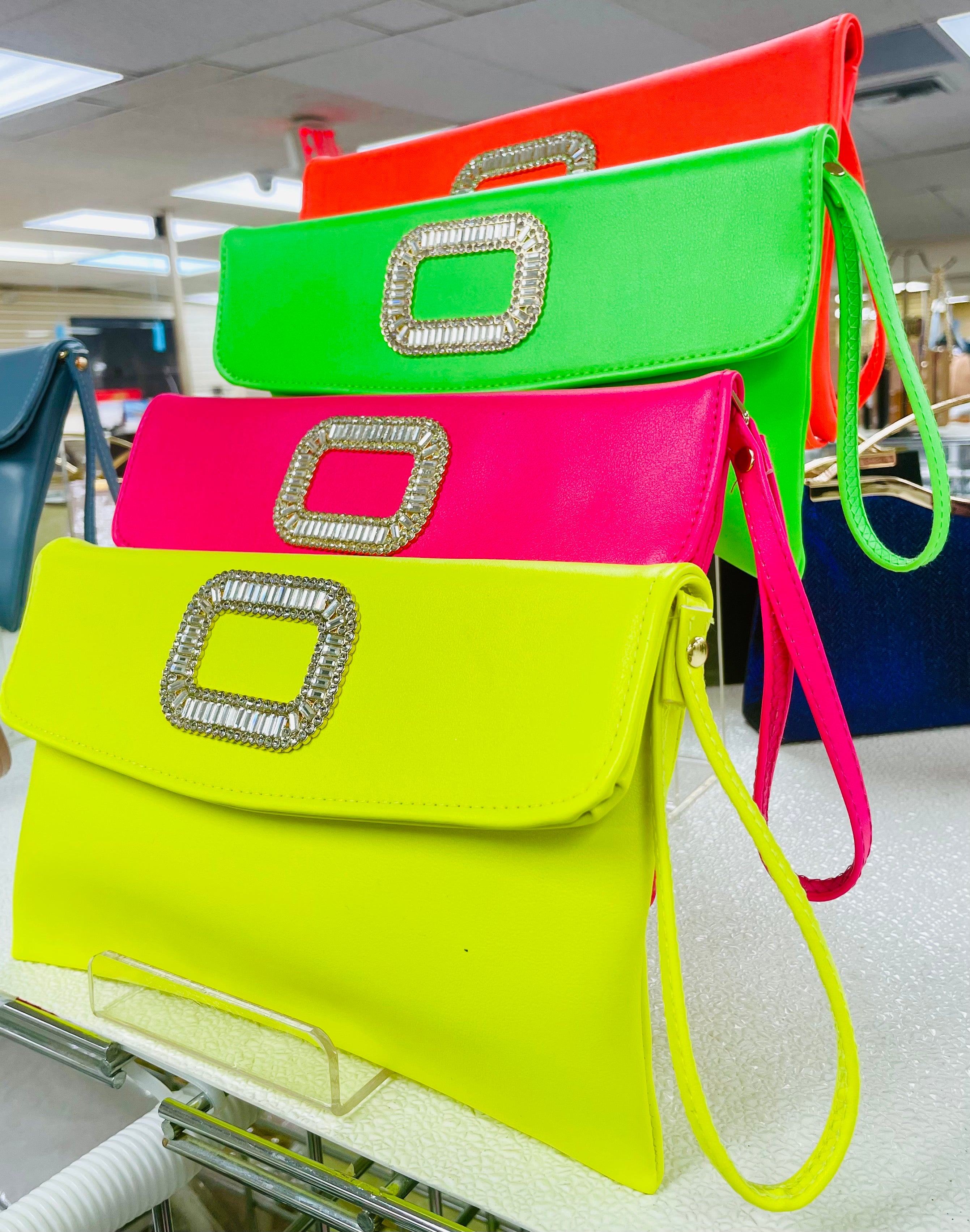 Neon green bag hi-res stock photography and images - Alamy