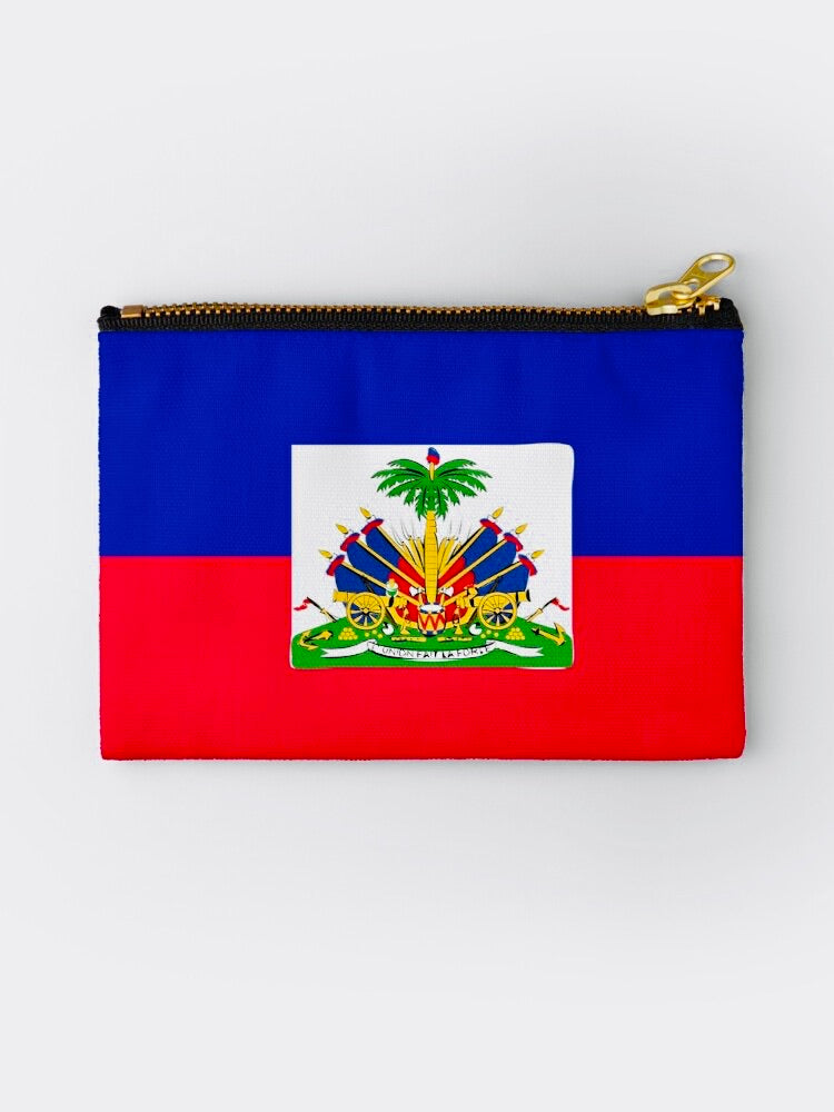 Glcs Haitian Flag Clutch Bag